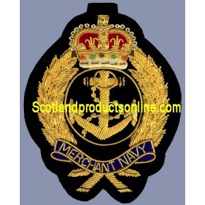 Merchant Navy Cap Badge