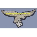 Luftwaffe Hand Embroidered Breast Eagle Replica Cap Badge