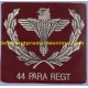 44 Parachute Battalion Jacket Pocket Badge
