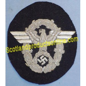 Feuerwehr (Fire Police) Officers Bullion Wire Eagle
