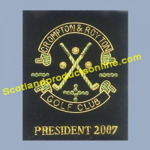 Pocket Badge (Golf Club President 2007)