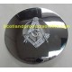 Masonic Plaid Brooch Chrome 3 1/4" Across