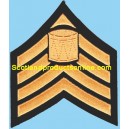 4 Bar Embroidery Chevron With Drum