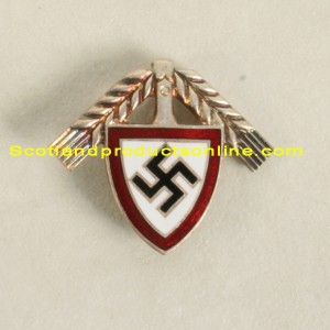 RAD Officers Metal Cap Badge