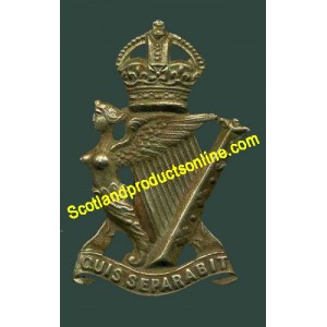 Metal Cap Badge "Royal Ulster Regiment Military" 
