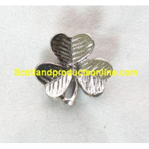 Shamrock Metal Cap Badge