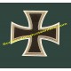 Metal Cap Badge "WW1 Iron Cross 1st Class"