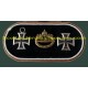 German WW1 U-Boat Badge Group With 2 Iron Crosses