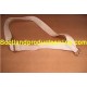 White PVC Marching Band Side Drum Sling
