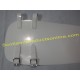 White PVC Drum Leg Apron/Pad