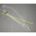 White PVC Flagpole Carrying Belt