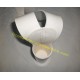 White PVC Flagpole Carrying Belt