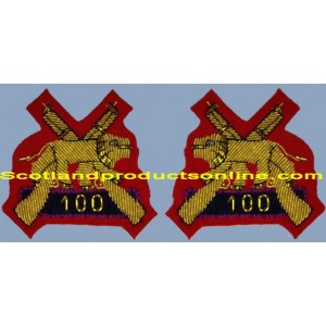 Army Mess Dress Collar Badge