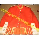 Red Officer Doublet Tunic