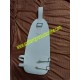 White PVC Drum Leg Apron/Pad