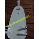 White PVC Marching Drummer Leg Apron/Pad