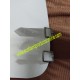 White PVC Marching Drummer Leg Apron/Pad