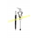 Big Crown Mace Gold Plated Black Shaft