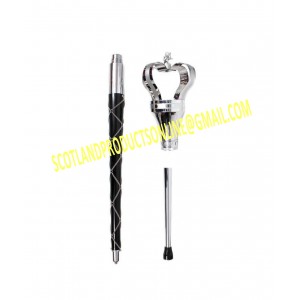 Big Crown Mace Chrome Plated Small Eagle