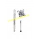 Big Crown Mace Chrome Plated Large Lion