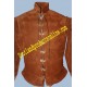 LACED "DAGET" LEATHER DOUBLET
