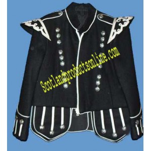 Black Pipe Major Doublet Jacket