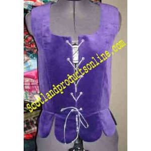 Purple Highland Dancing Vest