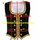 Highland Dancing Vest With Gold Braid