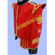 Pipe Band Drummer Doublet Jacket With Embroidery Badges