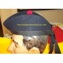 Dark Navy Scottish Glangarry Hat