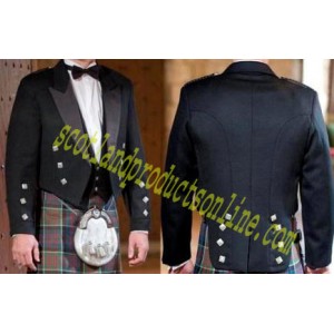 Black Prince Charlie Jacket & Waistcoat