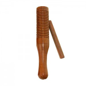 Single Block Wooden Agogo Bell with Beater