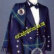 Royal Blue Prince Charlie Jacket With Waistcoat