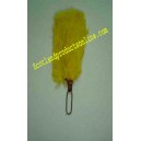 Yellow 3 Inch Feather Hackle