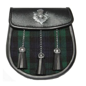 Sami Dress Sporran Thistle Badge with Tassels Sami Dress Sporran Thistle Badge with Tassels