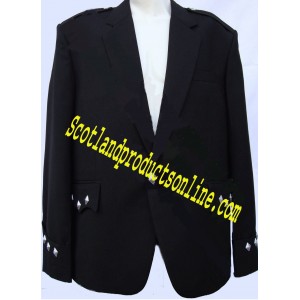 Black Argyll Kilt Jackets