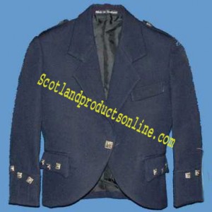 Navy Argyll Kilt Jacket
