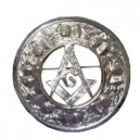 Plaid Brooch with Rampart Lion Crest Badge