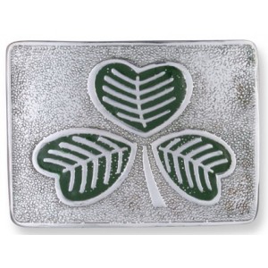 Shamrock Waist Belt Buckle