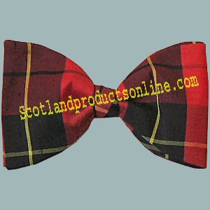 Old Wallace Tartan Bow Tie