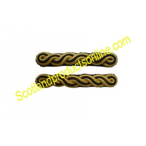 ROYAL TANK REGIMENT SHOULDER CORDS