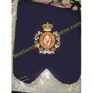 Pipe Banner "Irish Fusiliers Of Canada The Vancouver Regiment"