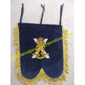 Pipe Banner "ROYAL REGIMENT OF SCOTLAND"