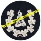 Shamrock Wreathed Pipe Major Badge