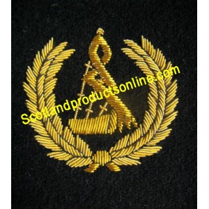 Bagpipe Arm Badge