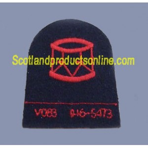 Royal Navy No2 Dress Drummer Badge