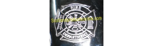 Firefighter Cap Badges